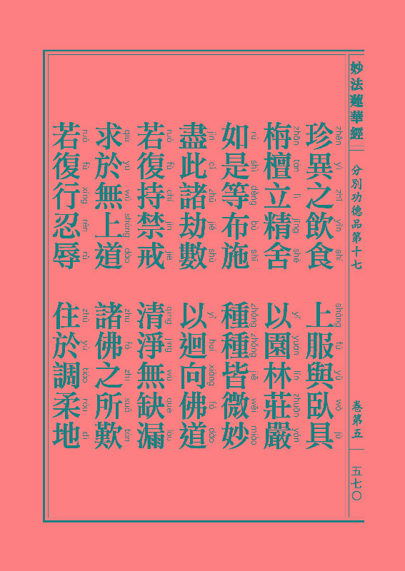 《妙法莲华经》:分别功德品 《妙法莲华经》:分别功德品