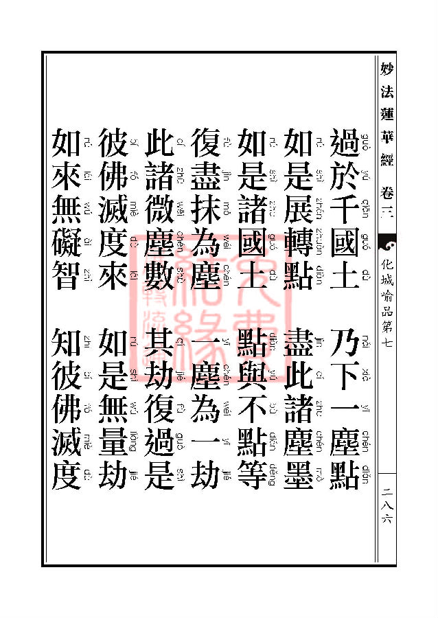 「妙法莲华经」妙法莲华经:授记品第六化城喻品第七 「妙法莲华经」妙法莲华经:授记品第六化城喻品第七
