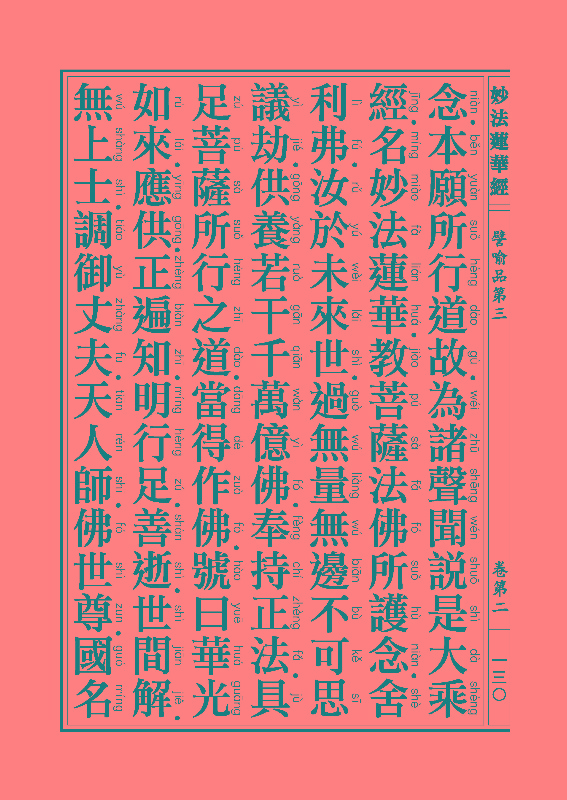 妙法莲华经譬喻品 妙法莲华经譬喻品