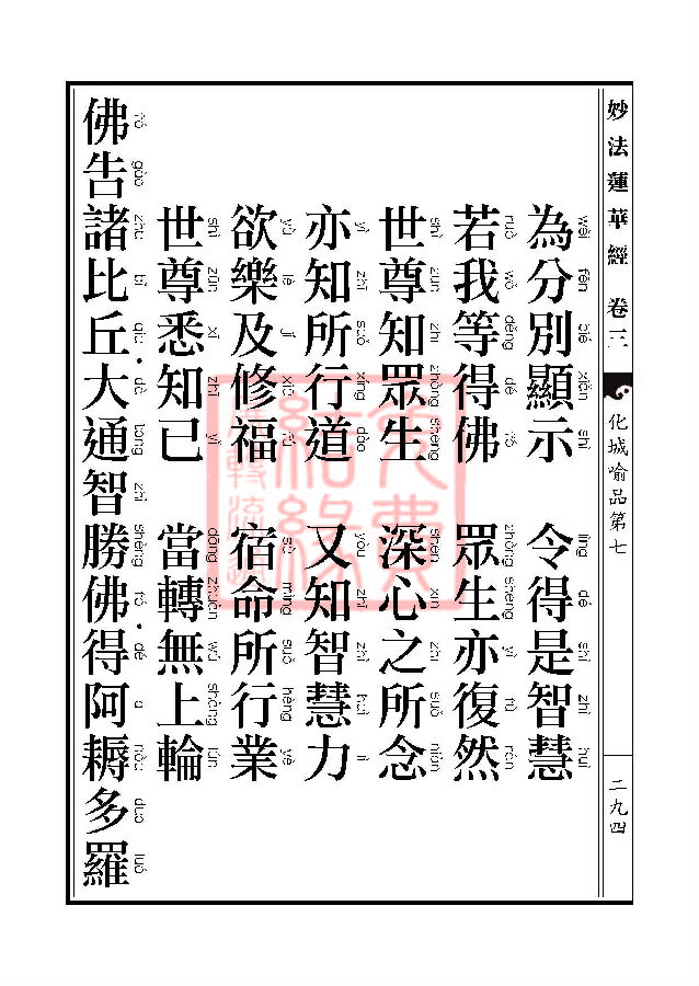 「妙法莲华经」妙法莲华经:授记品第六化城喻品第七 「妙法莲华经」妙法莲华经:授记品第六化城喻品第七