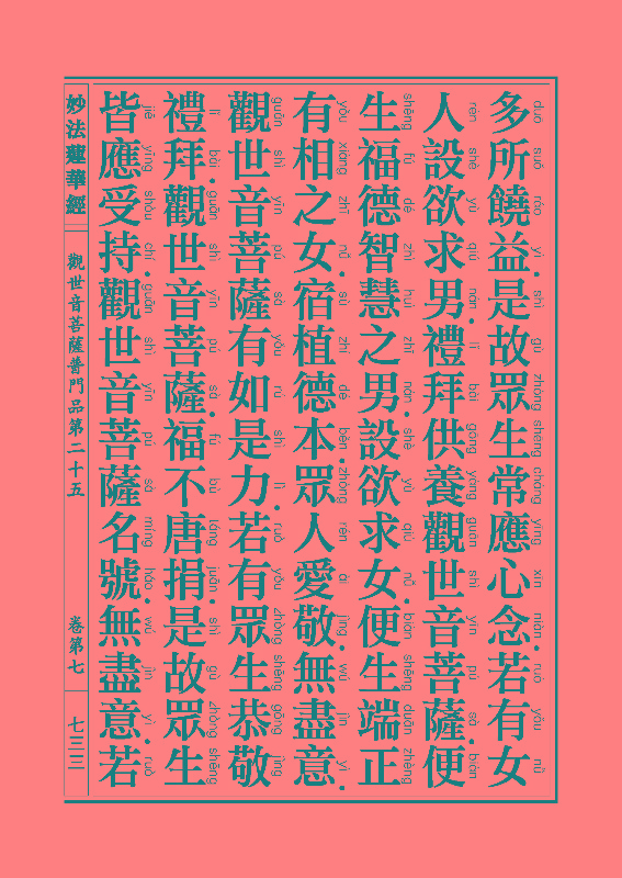 「妙法莲华经」《妙法莲华经》:观世音菩萨普门品,药王菩萨本事品 「妙法莲华经」《妙法莲华经》:观世音菩萨普门品,药王菩萨本事品