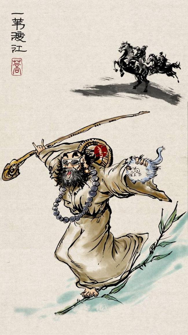 「菩提达摩」恭迎达摩祖师诞辰日：一个关于禅的故事