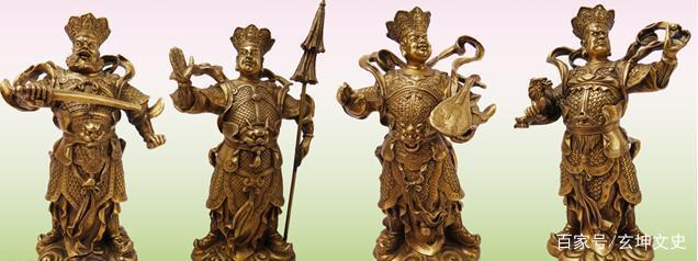 四大金刚和魔家四将，佛教的四大天王和道教的四大天王