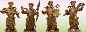 四大金刚和魔家四将，佛教的四大天王和道教的四大天王