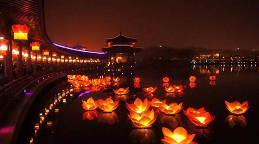 燃灯节图片，燃灯节是哪个国家的